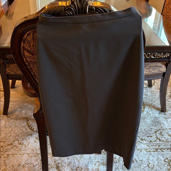 The Limited Stretch Pencil Skirt Dark Gray Size Two - Picture 6 of 7